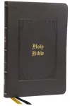 KJV Holy Bible: Large Print Thinline, Black Leathersoft, Red Letter, Comfort Print