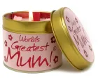 World's Greatest Mum - Scented Tin Candle