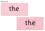 Read Write Inc. Phonics: Red Word Cards Pack of 10