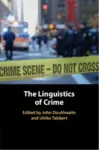 Linguistics of Crime