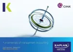 BA2 FUNDAMENTALS OF MANAGEMENT ACCOUNTING - REVISION CARDS