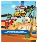 Smashers Dino World Colour and Scratch Book