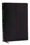 NKJV-NET Parallel New Testament with NET Translators' Notes, Black Leathersoft, Red Letter, Comfort Print