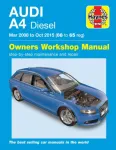 Audi A4 Diesel (Mar 08 - Oct 15) Haynes Repair Manual 08 to 65