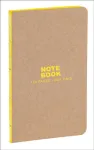 Kraft and Yellow Small Bullet Journal