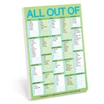 Knock Knock All Out Of Pad with Magnet (Pastel Edition)