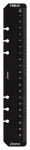 Filofax A5 Ruler page marker black refill