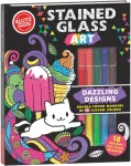 Stained Glass Art: Dazzling Designs (Klutz Activity Book)