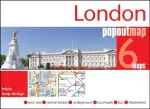 London PopOut Map - 3 pop up maps in 1 pocket size format