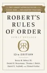 Robert's Rules of Order Newly Revised, 12th edition