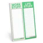 Knock Knock Work Stuff / Life Stuff Perforated Pad (Pastel Version)