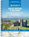 Great Britain & Ireland Main Roads Atlas (A4-Spiral, English-French) 2025