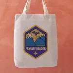 Fantasy Reader Tote Bag