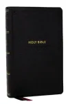 KJV Personal Size Large Print End-of-Verse Reference Bible, Black Leathersoft, Red Letter, Comfort Print