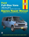 Ford full-size E-150-E-350 petrol vans (1992-2014) Haynes Repair Manual (USA), 1992 to 2014