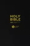 NIV Larger Print Black Leather Bible