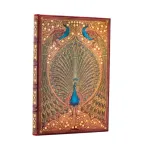 Hafiz&rsquo;s Peacocks (Sangorski & Sutcliffe) Mini Unlined Hardcover Journal (Elastic Band Closure)