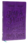 NKJV, Holy Bible for Kids, Verse Art Cover Collection, Leathersoft, Purple, Comfort Print