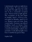 Sophie Calle: The Sleepers
