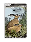Angela Harding: Rathlin Hares (Soft Touch Journal)