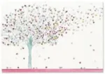 Note Card Tree of Hearts