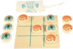 Wooden tic-tac-toe - Wild Wonders