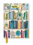 Georgia Breeze: Bookshelves (Foiled Blank Journal)