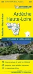Ardeche, Haute-Loire - Michelin Local Map 331