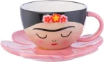 Sass & Belle Frida Cup And Flower Saucer Set