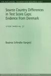 Source Country Differences in Test Score Gaps