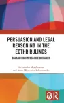 Persuasion and Legal Reasoning in the ECtHR Rulings