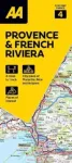 AA Road Map Provence & French Riviera