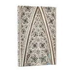 2026 Vault of the Milan Cathedral (Duomo di Milano) Mini 12-month Verso Hardcover Flexi Dayplanner 2026 (Wrap Closure)