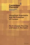 Unrealized Arguments and the Grammar of Context