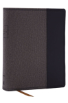 Prayer Bible: Pray God&rsquo;s Word Cover to Cover (NKJV, Black/Gray Leathersoft, Red Letter, Comfort Print)