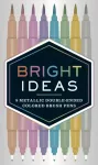 Bright Ideas: 8 Metallic Double-Ended Colored Brush Pens