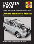 Toyota RAV4 Petrol & Diesel (94 - Jan 06) L to 55
