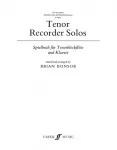 Tenor Recorder Solos
