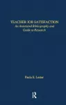 Teacher Job Satisfaction