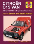 Citroen C15 Van Petrol & Diesel (89 - Oct 98) Haynes Repair Manual