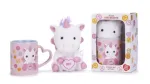 Love Hearts Unicorn Bff Mug And Plush Set