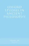 Oxford Studies in Ancient Philosophy, Volume 59