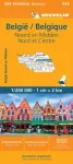 Belgium North & Central - Michelin Regional Map 533
