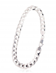 H&otilde;bekett Curb 6.9 mm, kantide teemantt&ouml;&ouml;tlus, H&otilde;be 925 proov