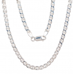 H&otilde;bekett Marina 3.9 mm, kantide teemantt&ouml;&ouml;tlus, H&otilde;be 925 proov