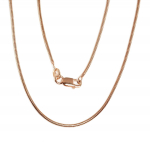 H&otilde;bekett Snake 1, 5 mm, H&otilde;be 925 proov, punane kuld (kate)