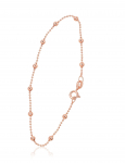 H&otilde;bekett Bead 1-3 mm, 18, 1.8 g, H&otilde;be 925 proov, punane kuld (kate)