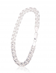 H&otilde;bekett Crandmother 6 mm, kantide teemantt&ouml;&ouml;tlus, H&otilde;be 925 proov