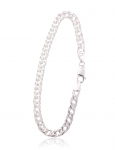 H&otilde;bekett Rombo 5.5 mm , kantide teemantt&ouml;&ouml;tlus, 20, 8.5 g, H&otilde;be 925 proov
