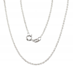 H&otilde;bekett Rope 1,3 mm, 40, 2.8 g, H&otilde;be 925 proov